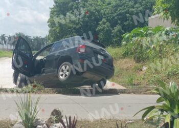 Se cayó a un registro en construcción