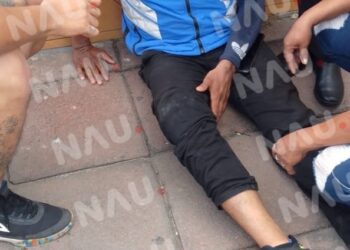 Duelo de motos deja una persona lesionada