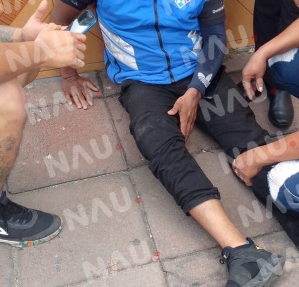 Duelo de motos deja una persona lesionada