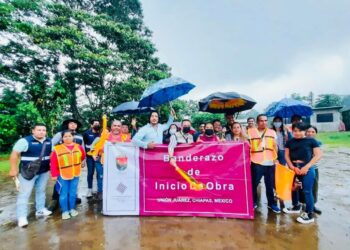 H. Ayuntamiento Municipal de Unión Juárez ||Inicia construcción de canchas de usos múltiples, en Fracc. Nueva Esperanza.