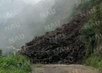 Incomunicada parcialmente la zona alta de TAPACHULA