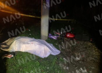 Motociclista pierde la vida en accidente en Tuzantán