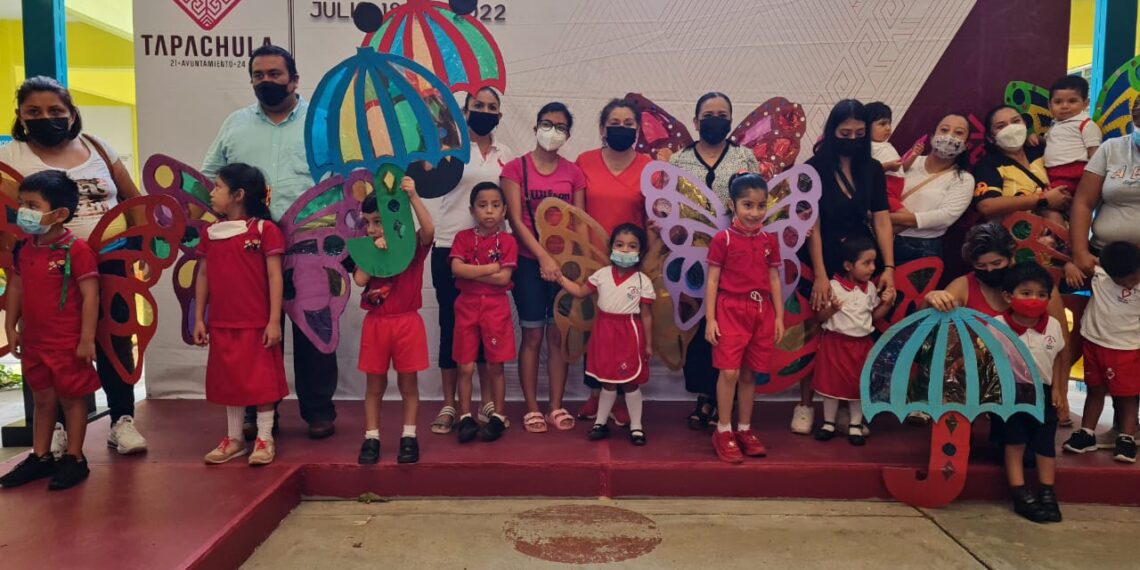 PROGRAMA “NO LE CORTES LAS ALAS”, LLEGA A CENTRO DE DESARROLLO INFANTIL NÚMERO TRES DE TAPACHULA