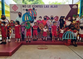 PROGRAMA “NO LE CORTES LAS ALAS”, LLEGA A CENTRO DE DESARROLLO INFANTIL NÚMERO TRES DE TAPACHULA