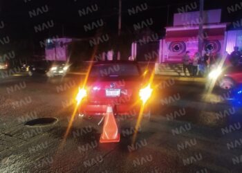 Motociclista lesionado al ser impactado por un vehículo