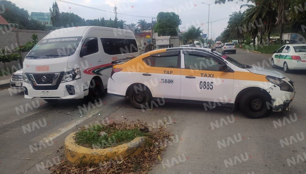 Solo daños deja choque por alcance