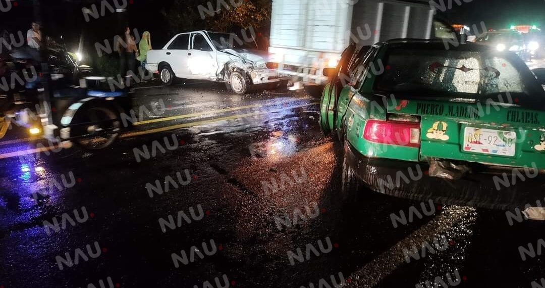 Fuerte accidente en Puerto Madero