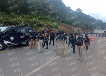 SSyPC restablece orden y libre tránsito en el kilómetro 46 de la carretera de cuota Tuxtla-San Cristóbal