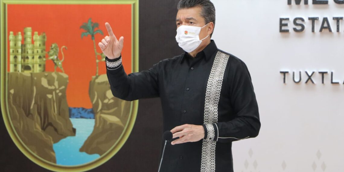 Llegan a Chiapas 50 mil 310 vacunas contra COVID-19: Rutilio Escandón