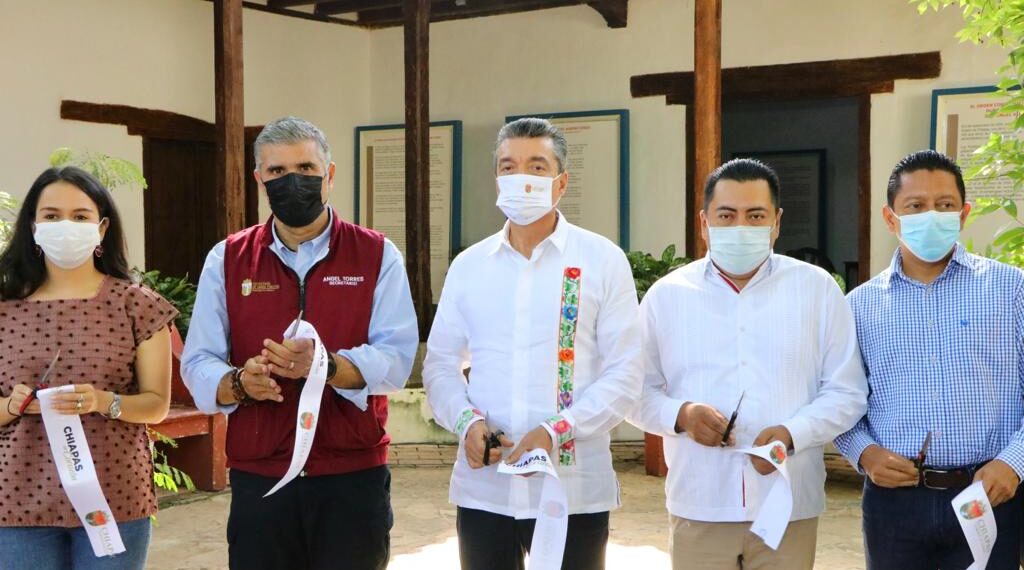 En Chiapa de Corzo, Rutilio Escandón inaugura rehabilitación de Casa Museo “Ángel Albino Corzo”