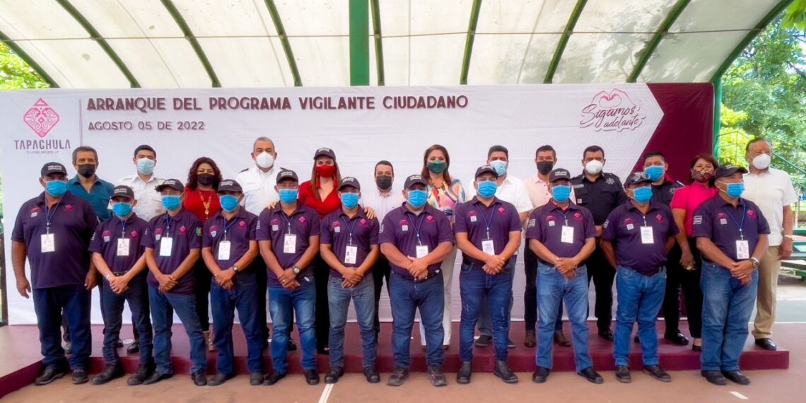 ROSY URBINA PONE EN MARCHA EL PROGRAMA “VIGILANTE CIUDADANO”