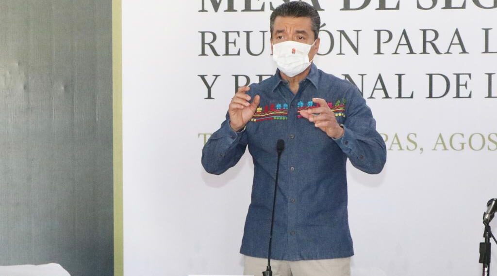 Desde Tonalá, Rutilio Escandón exhorta a vacunarse contra el COVID-19 y reforzar prevención ante lluvias