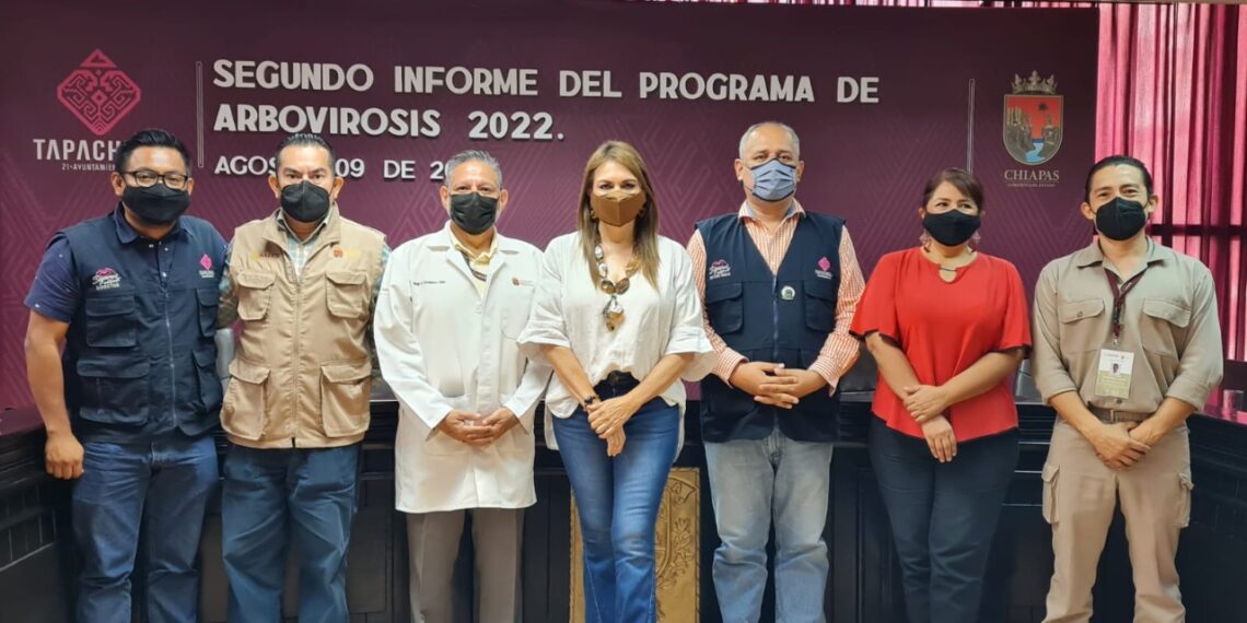 ROSY URBINA PRESIDE SEGUNDO INFORME DEL PROGRAMA CONTRA DENGUE, ZIKA Y CHIKUNGUNYA 2022