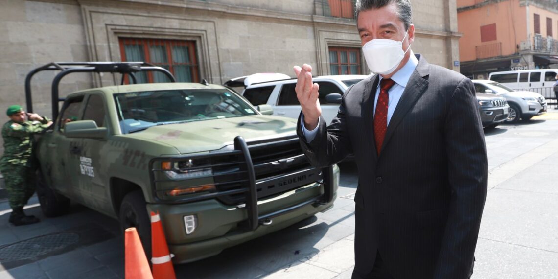 Rutilio Escandón participa en reunión sobre el tema migratorio encabezada con el presidente AMLO