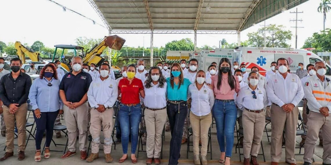 ROSY URBINA PONE EN MARCHA BRIGADA DE SALUD PARA ELEMENTOS DE PROTECCIÓN CIVIL MUNICIPAL