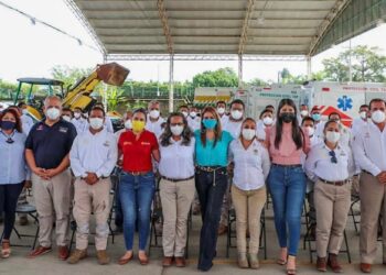 ROSY URBINA PONE EN MARCHA BRIGADA DE SALUD PARA ELEMENTOS DE PROTECCIÓN CIVIL MUNICIPAL
