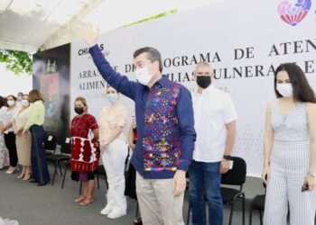 Rutilio Escandón arranca entrega de paquetes alimentarios a familias en situación de vulnerabilidad