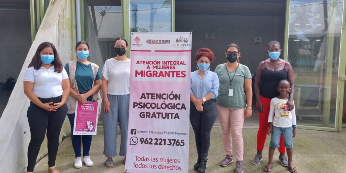 AYUNTAMIENTO DE TAPACHULA BRINDA ATENCIÓN PSICOLÓGICA GRATUITA A MUJERES MIGRANTES