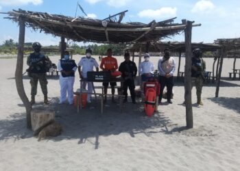 PROTECCIÓN CIVIL HACE LLAMADO A BAÑISTAS A TOMAR PRECAUCIONES AL VISITAR LAS PLAYAS TAPACHULTECAS