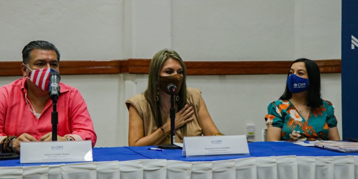 ASISTE ROSY URBINA A PRESENTACIÓN DE DIAGNÓSTICO DE LA ZONA FRONTERIZA DE TAPACHULA-SAN MARCOS, GUATEMALA DE OIM
