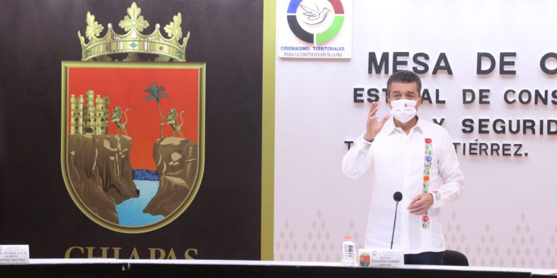 Exhorta Rutilio Escandón a extremar precauciones y alejarse de zonas de riesgo por lluvias