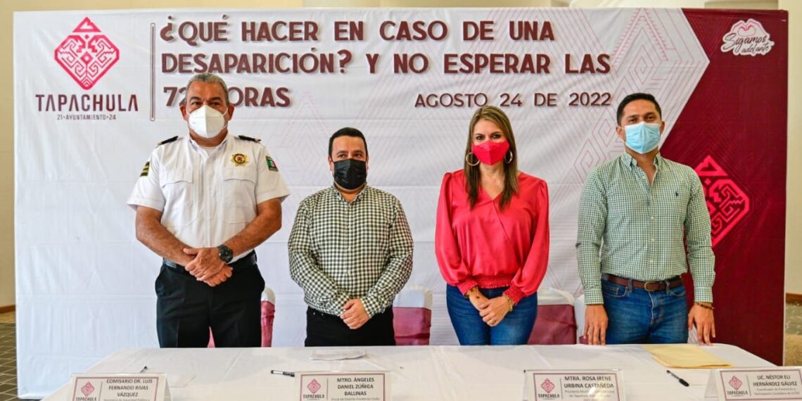 AYUNTAMIENTO DE TAPACHULA REAFIRMA COMPROMISO SOCIAL DE CREAR ESPACIOS PARA LA SEGURIDAD Y LA CONFIANZA CIUDADANA: ROSY URBINA