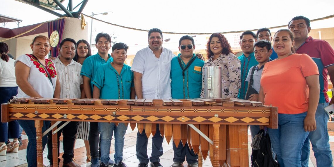 ÉXITO ROTUNDO EL CONCURSO DE MARIMBAS ORGANIZADO POR EL AYUNTAMIENTO DE TAPACHULA