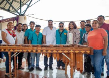 ÉXITO ROTUNDO EL CONCURSO DE MARIMBAS ORGANIZADO POR EL AYUNTAMIENTO DE TAPACHULA
