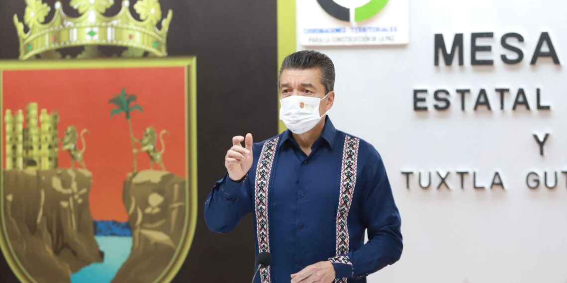 Registra Chiapas 48 horas de saldo blanco en homicidio doloso, feminicidio y secuestro: Rutilio Escandón