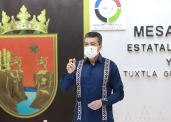 Registra Chiapas 48 horas de saldo blanco en homicidio doloso, feminicidio y secuestro: Rutilio Escandón