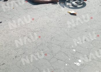 Motociclista lesionado