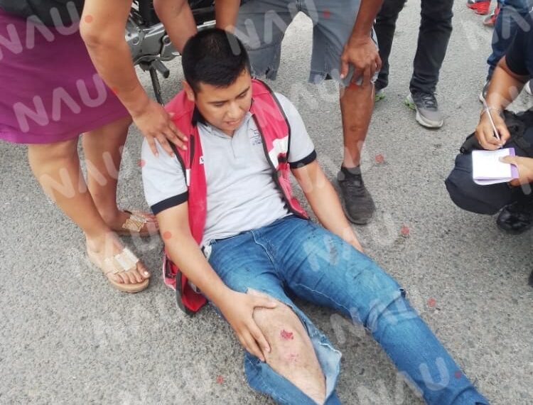 Dos Lesionados deja accidente