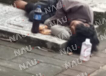 Desde hace tres días agoniza en la vía pública