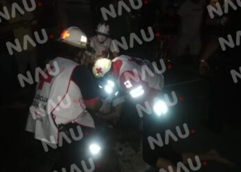 Menor se cayó jugando