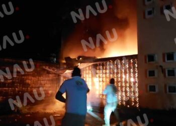 Se incendia una casa en Barrio San Miguel.