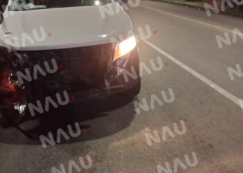 En los primeros minutos de este viernes chocan dos vehículos