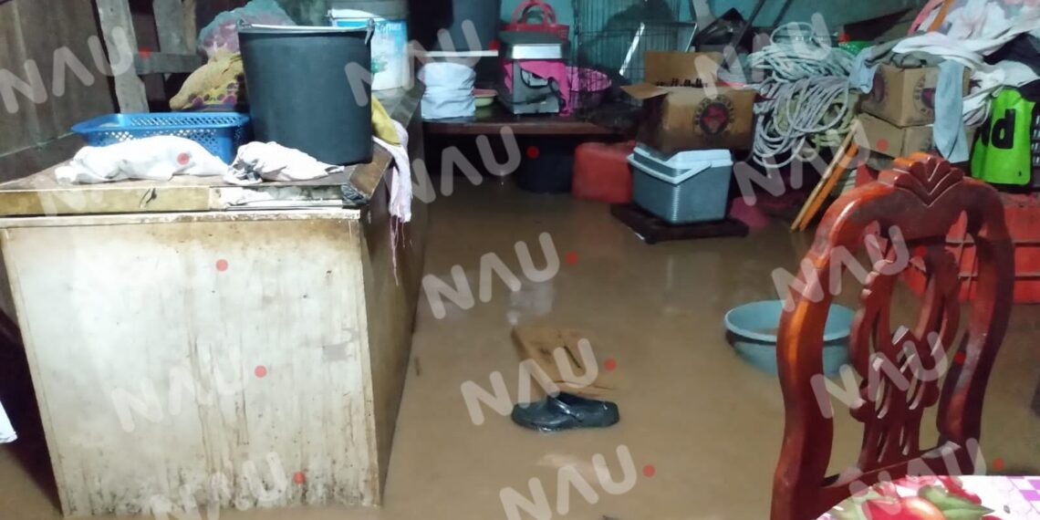 Más de 40 casas inundadas en Escuintla “Vídeo”