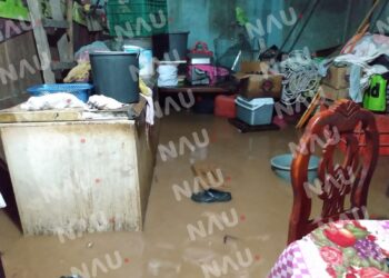 Más de 40 casas inundadas en Escuintla “Vídeo”