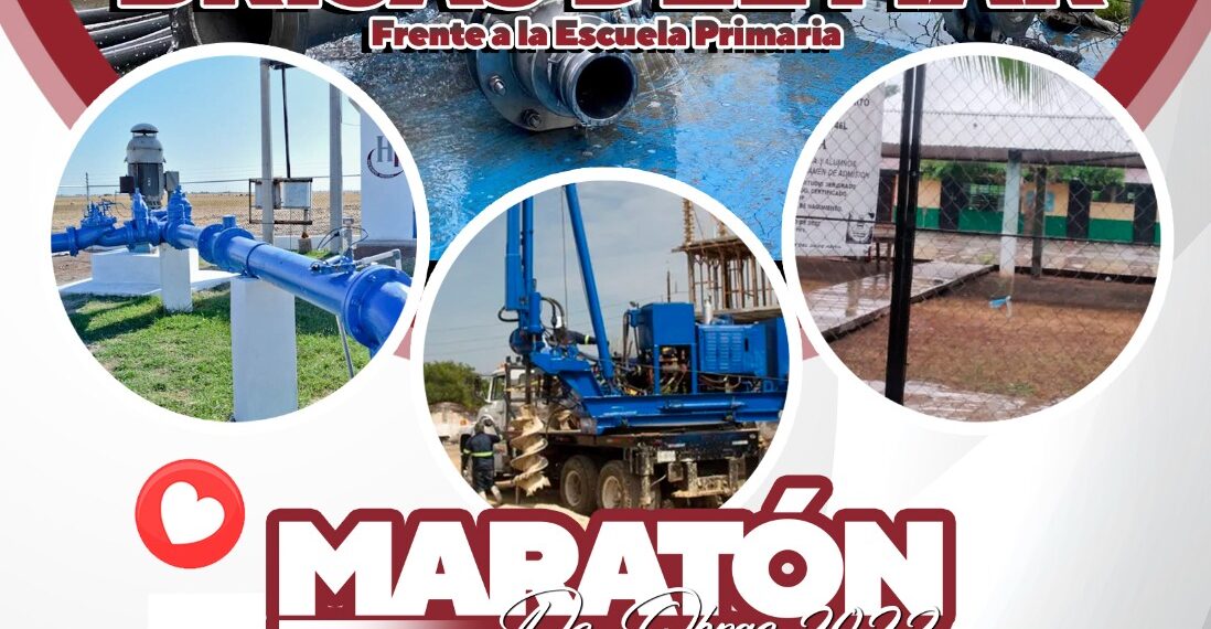¡El Maratón de Obras llega al ejido Brisas del Mar!