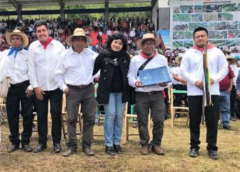 Toman Protesta A Primera Sociedad Cooperativa Del Programa Sembrando Vida A Nivel Nacional, En Chiapas