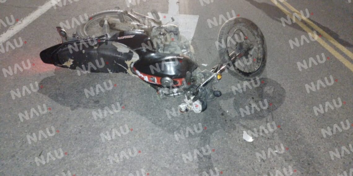 Muere joven en accidente de Motocicleta