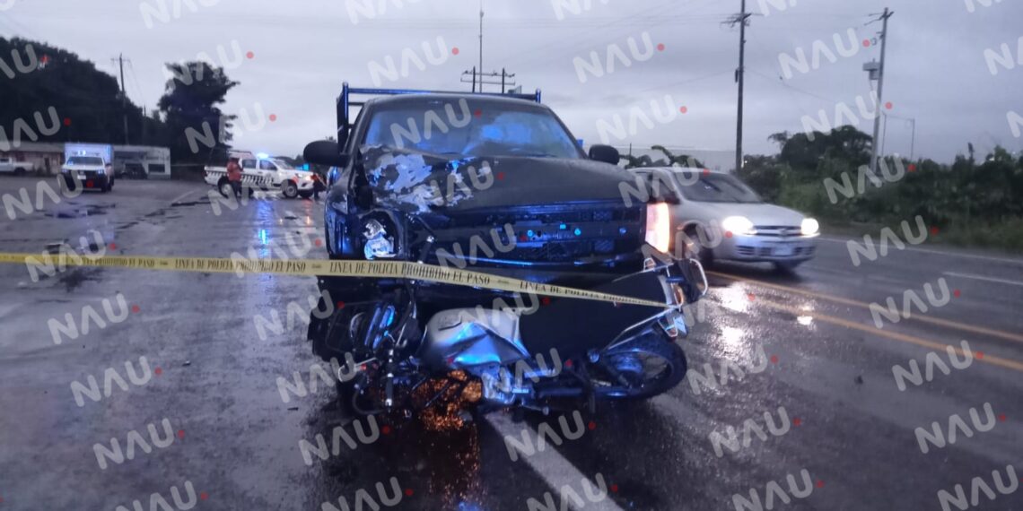 Muere joven de 20 años en accidente sobre la carretera Puerto Madero – Tapachula