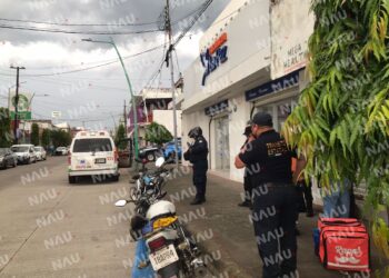 Derrapó en su motocicleta