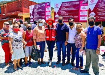 ROSY URBINA PONE EN MARCHA LA OBRA INTEGRAL DE LA 28 ORIENTE, EN SAN JOSE EL EDÉN