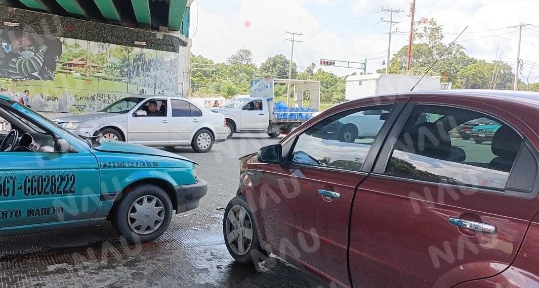 Solo daños deja un choque frente a Sam’s