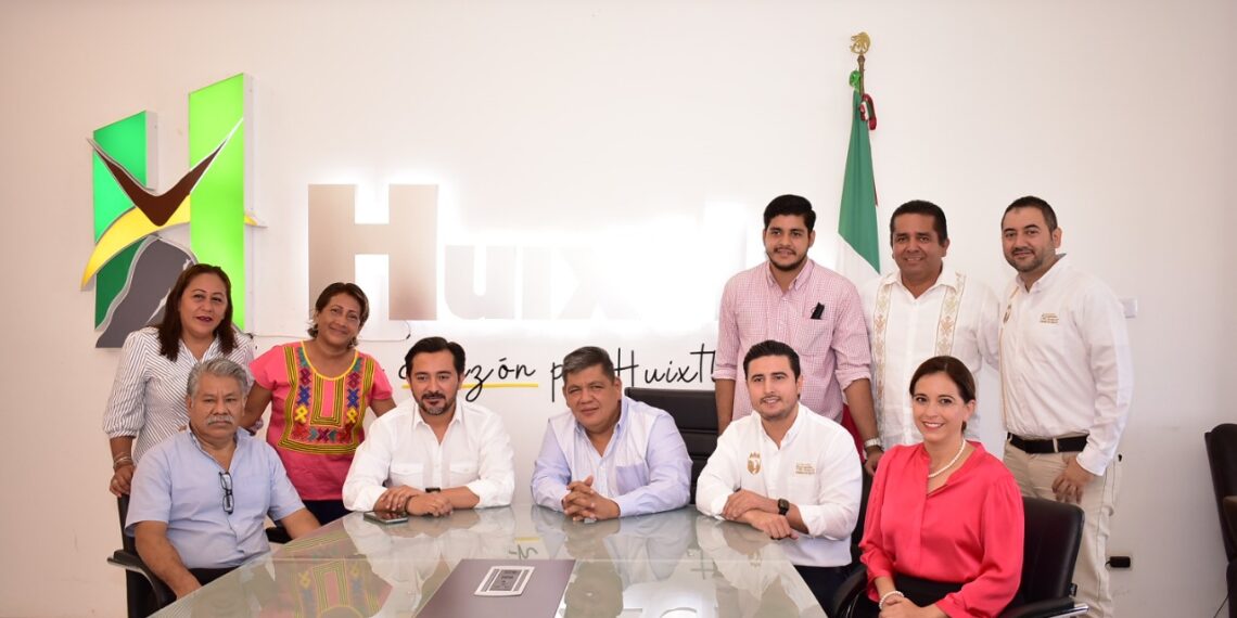 Firma de convenio de colaboración Ayuntamiento de Huixtla y Secretaría de Economía en Chiapas