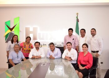 Firma de convenio de colaboración Ayuntamiento de Huixtla y Secretaría de Economía en Chiapas
