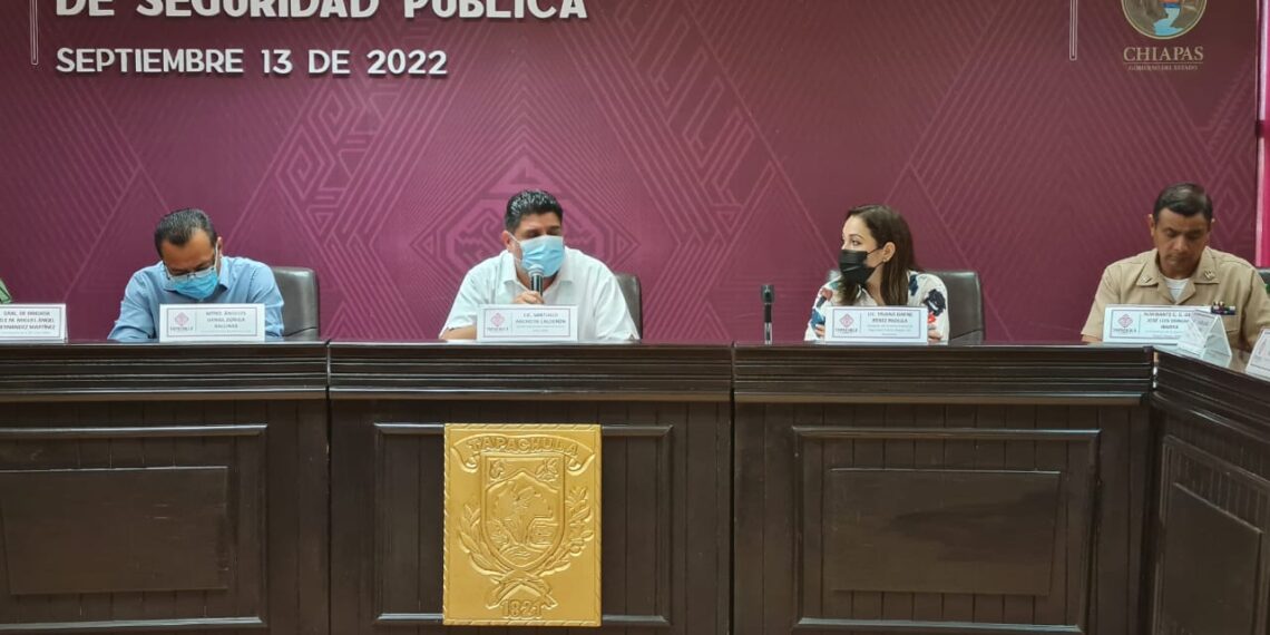 SE FORTALECEN ESTRATEGIAS DE SEGURIDAD PARA BENEFICIO DE LOS TAPACHULTECOS