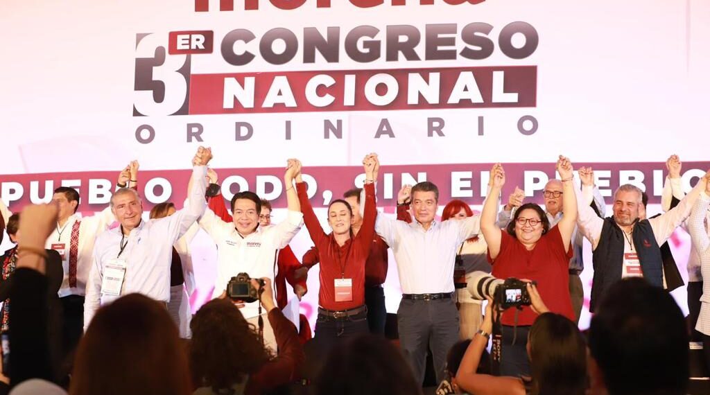 Rutilio Escandón, presente en el Tercer Congreso Nacional Ordinario Morena