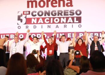 Rutilio Escandón, presente en el Tercer Congreso Nacional Ordinario Morena